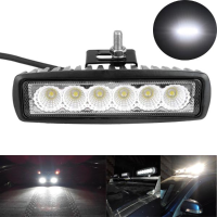 18W 1800lm 6000k Car Led Inspection Work Light Led White Light Bulb