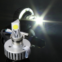 18W H4 6000k White 1800lm Hi/lo Beam Led Motorcycle Headlight Lamp