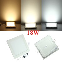 18W Square Dimmable Ultrathin Ceiling Energy Saving Led Panel Light
