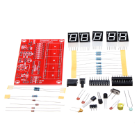 1Hz 50mhz Five Led Display Frequency Counter With Frequency Oscillator Kit