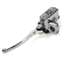 1Inch 25mm Left Clutch Skull Motorcycle Hydraulic Master Cylinder