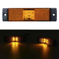 1PC 12/24V LED zijmarkeringspositielicht voor DAF XF105 Truck Lorry