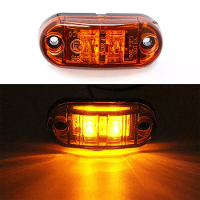 1PC LED Voorste Zijmarkeringslicht 12V 24V Voor Vrachtwagen Van Aanhangwagens Boten