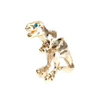 1Pc Punk Dinosaur Dragon Animal Puncture Ear Stud Earring Unisex