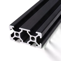 1PC T slot 2040 Aluminiumprofiel EU norm Extrusie 500mm Lineaire Rail voor CNC 3D printer Houtbewerking DIY