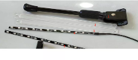 1PC voetsteun + 2PCS LED plastic covers met lichtstrips voor XTRON T88 elektrische scooter