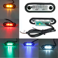 1PCS 12V/24V 2 LED LED waarschuwingslichten Flush Fit Side Signal lampen Kelsa Bar