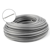1PCS 15M Stalen Draad Nylon Grasmaaierlijn Ronde Rolvervanging voor Efficiënt Milieuvriendelijk Tuinieren Hoge Duurzaamh