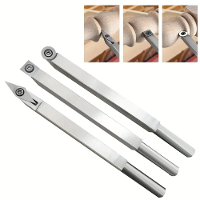 1PCS Hardmetalen gereedschapsmes voor houtdraaibanken. Bevat 1PCS gereedschapshouder en hardmetalen messen: 11mm vierkan