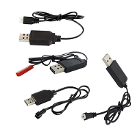 1S 3.7V USB Oplaadkabel Lader Micro USB PH1.25 JST SM stekker voor RC Drone Quadcopter Lipo Batterij
