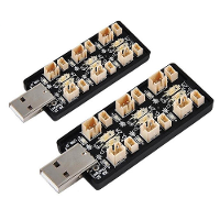 1S 6CH USB Oplader 3.7V/4.2V 3.8V/4.35V Laadhub Bord PH1.25 Ph2.0 Adapter voor RC Drone Quadcopter Lipo LIHV Batterij