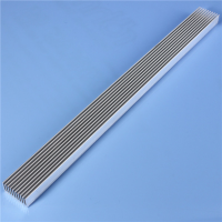 1W/3w/5w High Power Led Heatsink Led Cooling For Aluminum Plate 30cmx25mmx12mm