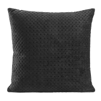 Leen Bakker   Sierkussen Alain   45x45 Centimeter   Polyester   Zwart