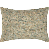 Leen Bakker   Sierkussen Lily   Groen/goud   35x50 Cm   Katoen/Polyester   Groen#Goudkleurig