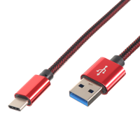 2.1A Nylon Braided Type C Usb Fast Charging Data Cable For Samsung S8 Letv Xiaomi 6 Mi5 Mi6