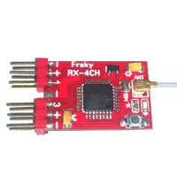 2.4G 4ch Mini Receiver Compitable Frsky X9d Plus Xjt Djt Dft Dht