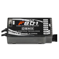 2.4G 8ch F801 Receiver Ppm Output Supported Jr Spektrum Dsm X Dsm2 Transmitter