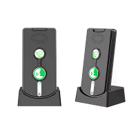 2.4Ghz Draadloze Stem Caller Langdistant Audio Deurintercom 500m Bereik Twee Weg Gesprek Auto Beantwoorden 1000mAh Batte