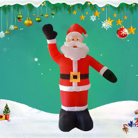 2,4M Hoge Opblaasbare Kerstman Kerstmis Decoraties Tuin Buiten