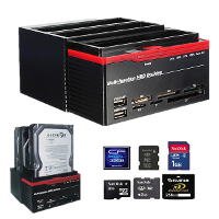 2.5 3.5 Inch Sata Ide Hdd Docking Station Offline One Key Clone