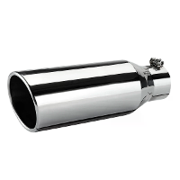 2,5 Inch inlaat 4 inch uitlaat uitlaatpijp 12 inch lengte corrosiebestendig hoge temperatuur bestendig hoeksnede ontwerp