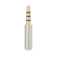 2.5Mm To 3.5Mm Plug Earphone Adapter For Iphone Smartphone Device
