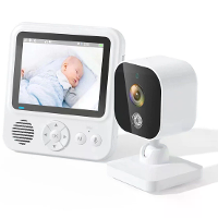 2,8 Inch Baby Monitor Bewakingsvideo Baby Camera Beveiligingsbescherming Twee Wege Audio Nachtzicht Regelmatige borstvoe