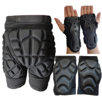 2.9Cm Thick Ski Skiing Hip Knee Pad Wrist Support Palm Protector
