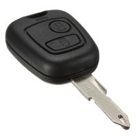 2 Button Remote Key Case Shell Switch Repair Kit For Peugeot 307