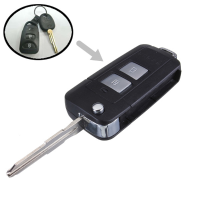 2 Buttons Remote Key Case Shell Fob For Hyundai Santa Fe 2006 2014
