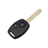 2 Buttons Remote Key Fob Case Shell With ID 46 Chip For Honda Accord Fit Civic