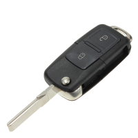 2 Buttons Remote Key Fob For Vw Volkswagen Passat Golf Bora