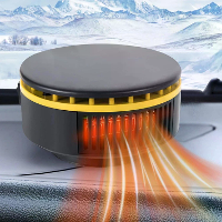 2 In 1 Auto 360° Rotatie Heater Ventilator Auto Heater Ventilator Draagbare Auto Heater met Koelfunctie 150W 12V Voorrui