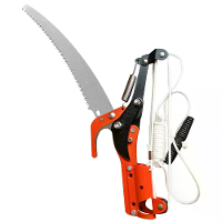 2 In 1 Handbediende Snoeizaag en Hoge Takkenzaag SK5 Legeringstaal Telescopische Dubbele Pulley Teflon Coated Mes 2cm Sn