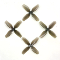 2 Paar / 6 Paar 76 mm 4 blad PC Propeller met 2 mm Asgat, Laag Geluid, Hoge Effici