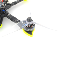 2 Paar HQprop HeadsUp Racing Prop R38C 4.9 Inch 3 blads PC Propeller 5mm As voor RC Drone FPV Racing