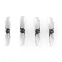 2 Paar HQprop Micro Whoop 31MM 1mm Gat 2 blade Grijs CW CCW Poly Carbonate Propeller voor FPV Racing Drone