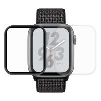 2 Pack Enkay 3D gebogen PET horlogescherm voor appel Watch serie 4 44 mm