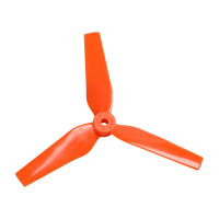 2 Pairs Dalprop Trapezoid T5044 5x4.4 3 Blade Cw Ccw Propeller 5mm Mounting Hole For Rc Fpv Racing Drone