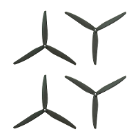 2 Pairs Gemfan 1270 Cinelifter 12 Inch 3 Blade Glasvezel Propeller voor FPV Racing RC Drone