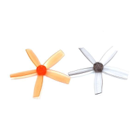 2 Pairs Hb2535 2535 2.5X3.5X5 Diy 5 Blade Pc Fpv Racing Propeller Cw Ccw