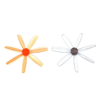 2 Pairs Hb2535 2535 2.5X3.5X7 Diy 7 Blade Pc Fpv Racing Propeller Cw Ccw