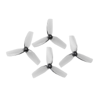 2 Pairs HQProp Micro Whoop 40MM 1 mm Gat 3 bladig Grijs CW CCW Poly Carbonaat Propeller voor Whoop FPV Racing Drone