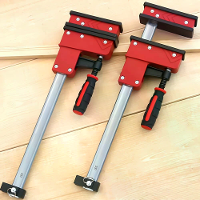 2 Stuks 16 inch zware parallel klemmen 700 kg klemkracht en 95 mm klemdiepte snel wisselbare klemmen voor houtbewerking