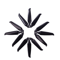 2 Paren Gemfan 8041F 8041 8 inch 3 mes / 2 mes Opvouwbare Propeller Glasvezel Nylon 5mm Gat voor Langeafstands FPV Racin