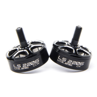 2 Pcs Emax Ls2206 Ls2207 Motor Rotor Cw & Ccw For Ls2206 Ls2207 Lite Spec Brushless Motor