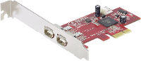 2 Poorten Firewire 400 Controllerkaart Pcie Renkforce