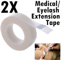 2 Rolls Professional Eyelash Lash Extension Supply Micropore Paper Medical Tape