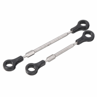 2 STKS Sinohobby Mini Q V28 019Z Verstelbare koppelstangen voor 1/28 RC auto onderdelen