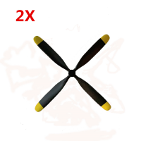 2 STKS VolantexRC 768 1 Mustang P 51D Warbird RC Aiprlane Onderdeel 4 Blade 3.0Mm Propeller